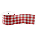 Search for red and white gingham ribbon Plaid