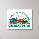 Search for snoopy canvas prints Peanuts christmas