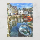Recherche de cornwall cartes postales Port