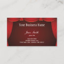 Search for curtain business cards Theatre