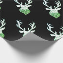 Search for deer antlers wrapping paper Nature