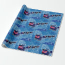 Search for hawaii christmas wrapping paper Santa