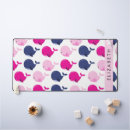 Recherche de baleine mignonne tapis souris Motif de baleines