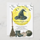 Search for witch night invitations Pumpkins