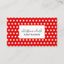 Search for dot pattern business cards Polka