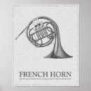 Recherche de instruments de musique posters Corne française