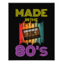Search for 80s birthday posters Vintage