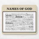 Search for gods names mousepads Christian