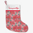 Search for poinsettia christmas stockings Kids