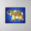 Search for elephant painting canvas prints Wild