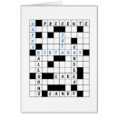 Search for crossword cards Black