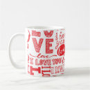 Search for love doodles mugs Illustration