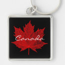 Search for red maple leaf keychains Canuck