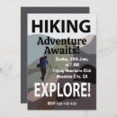 Recherche de explorateurs invitations Montagnes