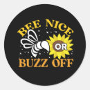 Search for buzzing bee stickers Yellow