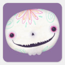 Search for spooky skulls stickers Witch