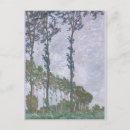 Recherche de peuplier cartes postales Claude monet