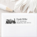 Search for engines return address labels Vintage
