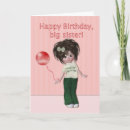 Search for big sister cards Girl