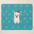 Search for bulldog christmas blankets Santa