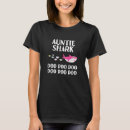 Search for auntie shark tshirts Mom