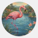 Search for pink flamingo stickers Bird