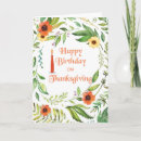 Search for birthday on thanksgiving cards Flowers
