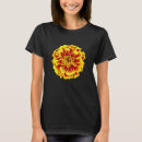 Search for marigold flower tshirts Yellow