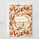 Search for burnt sienna invitations Orange