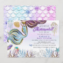 Search for pink mermaid baby shower invitations Ocean