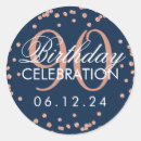 Search for rose gold navy blue stickers Glitter