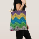 Recherche de motif zigzag sacs Coloré