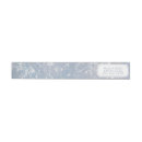Search for floral return address labels Blue