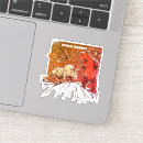 Search for bull and bear stickers Market