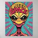 Search for space alien posters Aliens