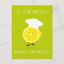 Recherche de fruits mignons cartes postales Pour enfants