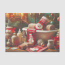 Search for snowman tissue paper Craft