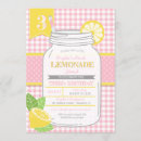 Recherche de pot de maçon anniversaire invitations Limonade
