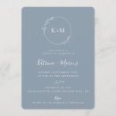 Search for foliage engagement party invitations Dusty blue