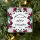 Search for burgundy ornaments Greenery
