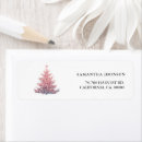 Search for flowering trees return address labels Bride