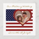 Search for military wedding invitations Patriotic