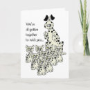 Search for spotted dog cards Humourous