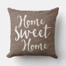 Search for burlap pillows White