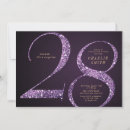 Search for 28th birthday invitations Elegant