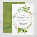 Recherche de green birthday invitations 60e