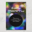 Search for abstract light invitations Party