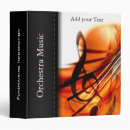 Search for sheet music binders Orchestra