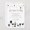 Recherche de new years eve invitations Moderne