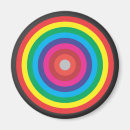Recherche de cercles concentriques magnets Coloré